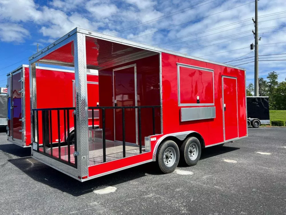custom built food trailers