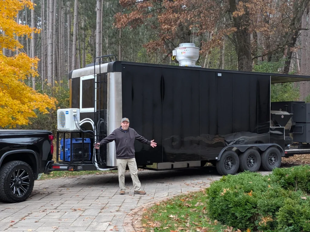 Four season food trailers