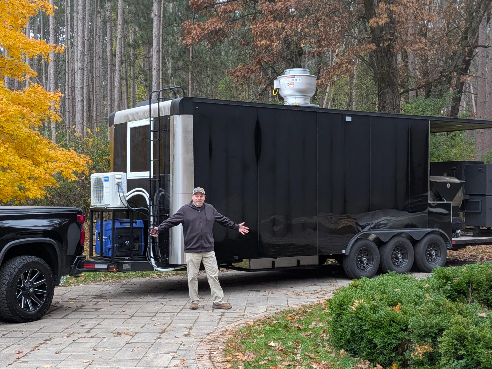 Four season food trailers